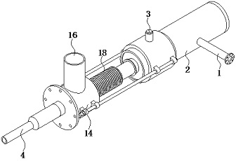 An intelligent ignition device for a garbage gasification furnace