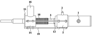 An intelligent ignition device for a garbage gasification furnace