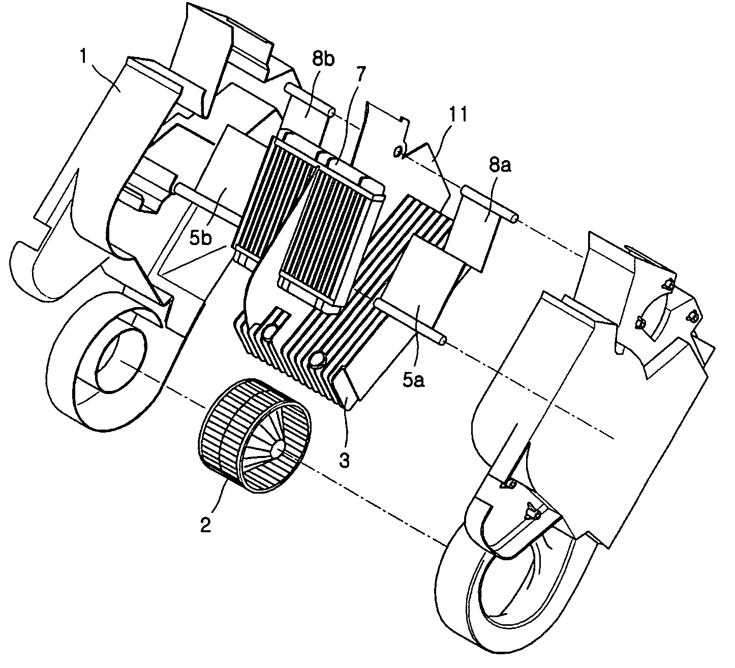 Air conditioner for vehicle