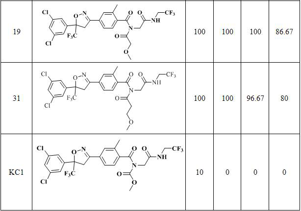 Isoxazoline compound and application thereof