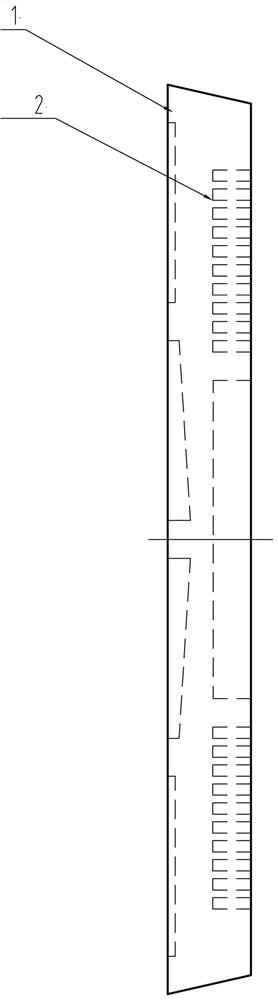 Jaw plate with self-formed teeth