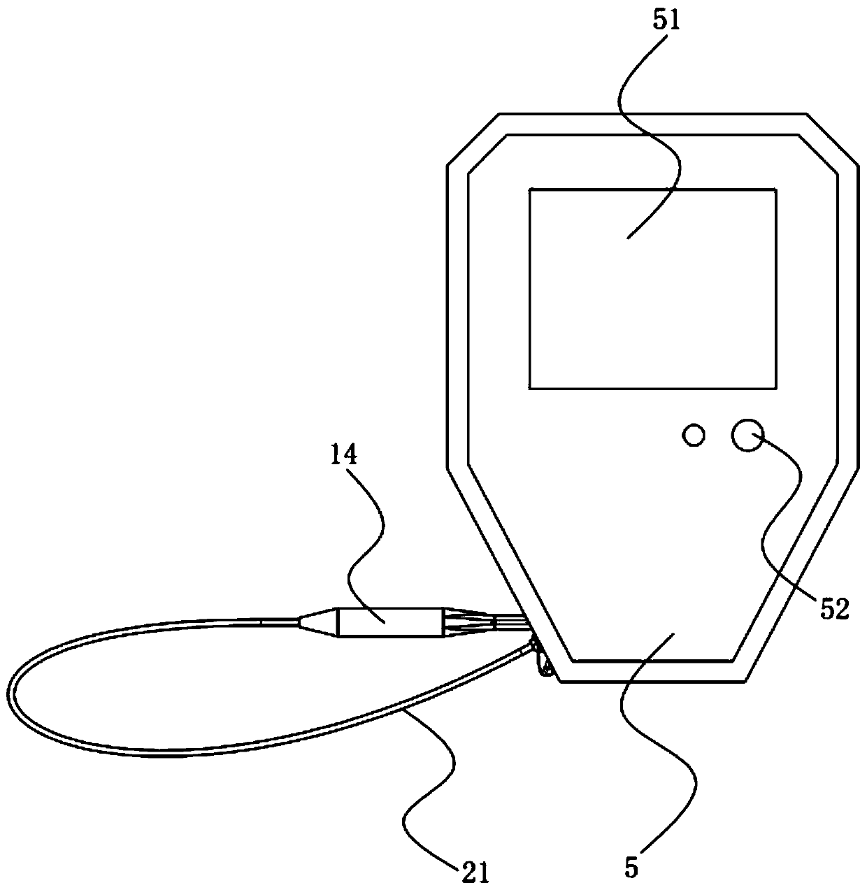 Nasosinusitis detecting device and using method thereof