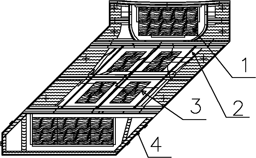 Method for manufacturing space complicated curve surface core box mold