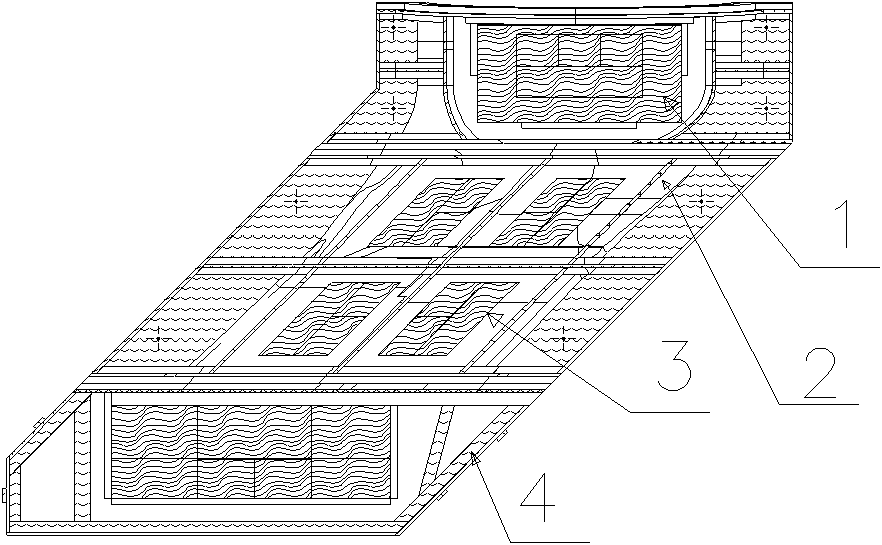 Method for manufacturing space complicated curve surface core box mold