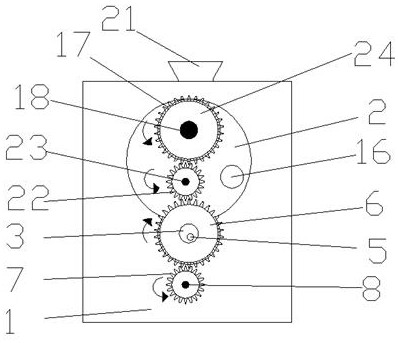 Heat storage equipment for absorbing heat energy of molten calcium carbide by binary salt