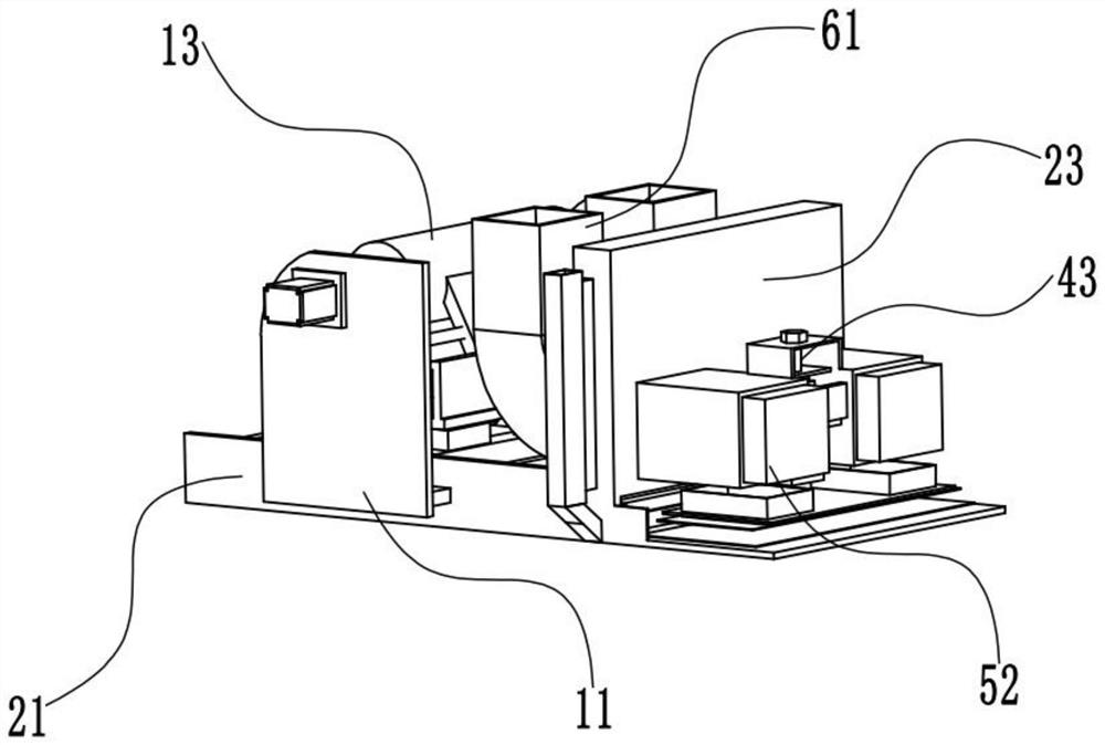 Production process of antibacterial composite fabric and antibacterial composite fabric