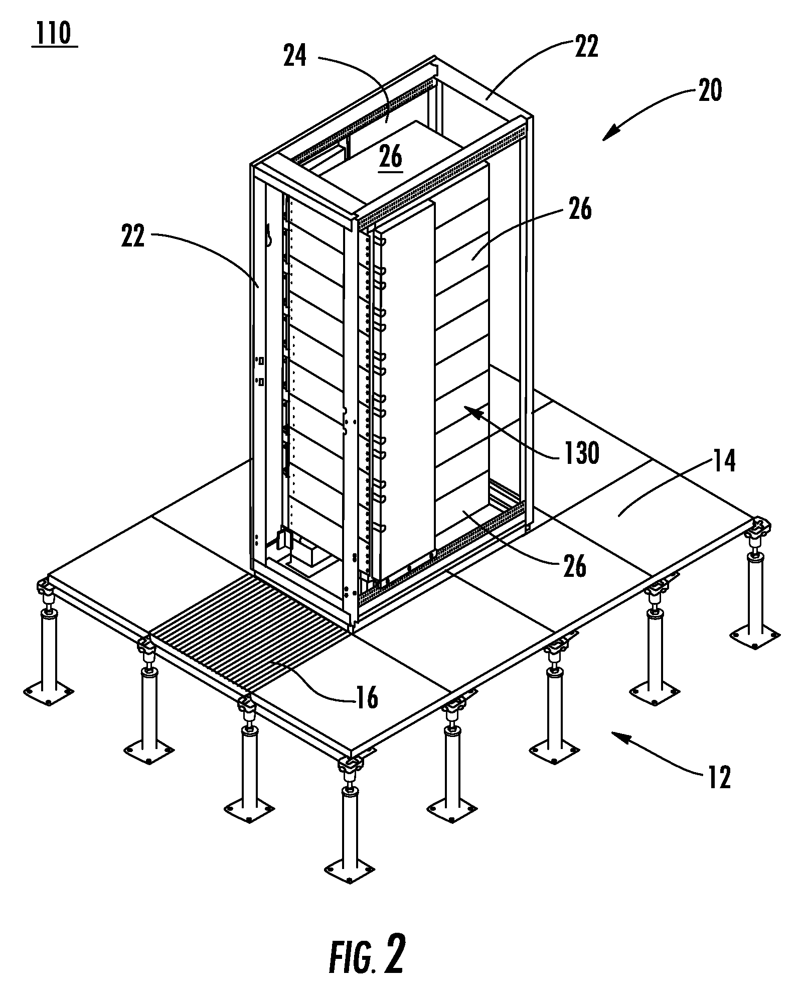 Internal air duct