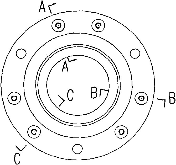 Structure for reducing unbalance of wound motor slip ring