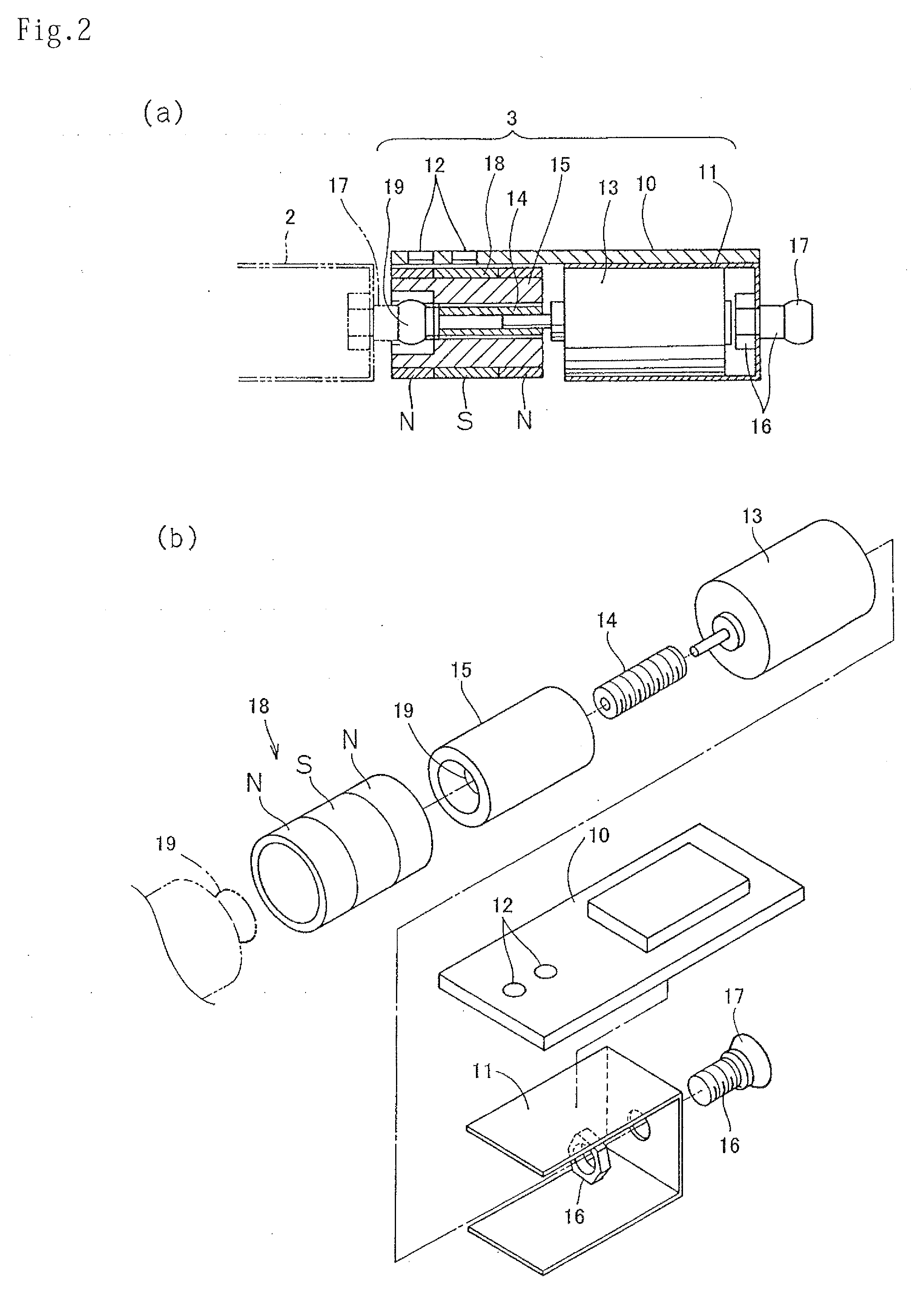 Moving device in a pipe line