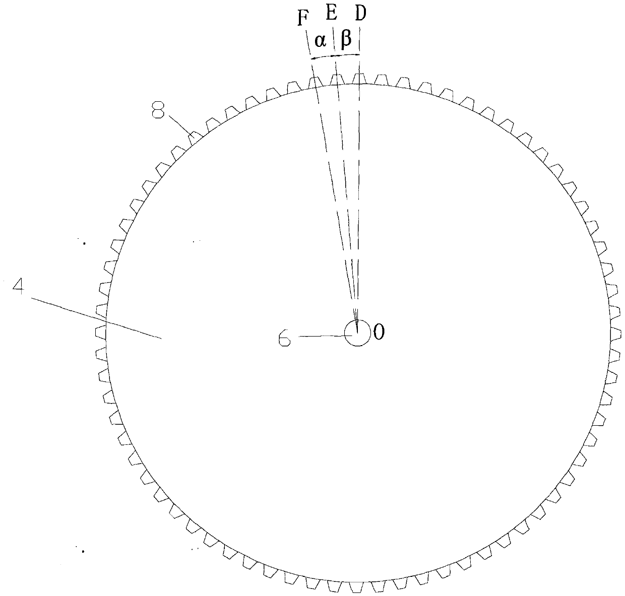 High-resolution rotation-speed measuring device