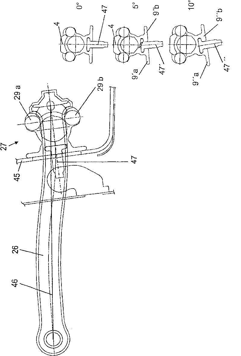 Door stay with support housing