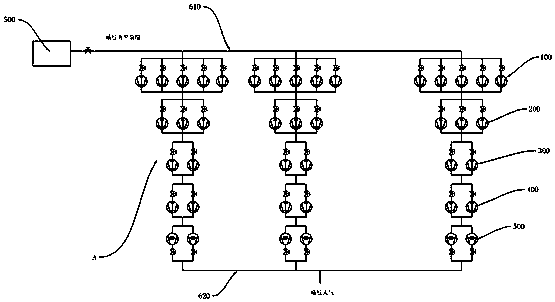 Mechanical pump set assembling method for molten steel degassing and mechanical pump set system