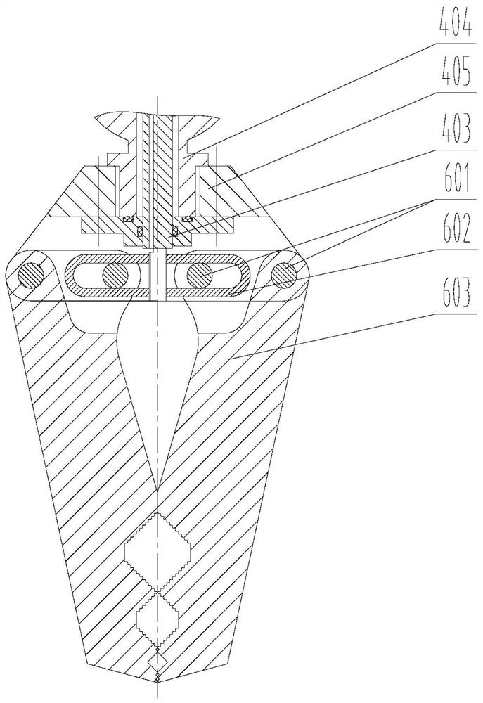 Portable spherical hinge type underwater manual clamp holder