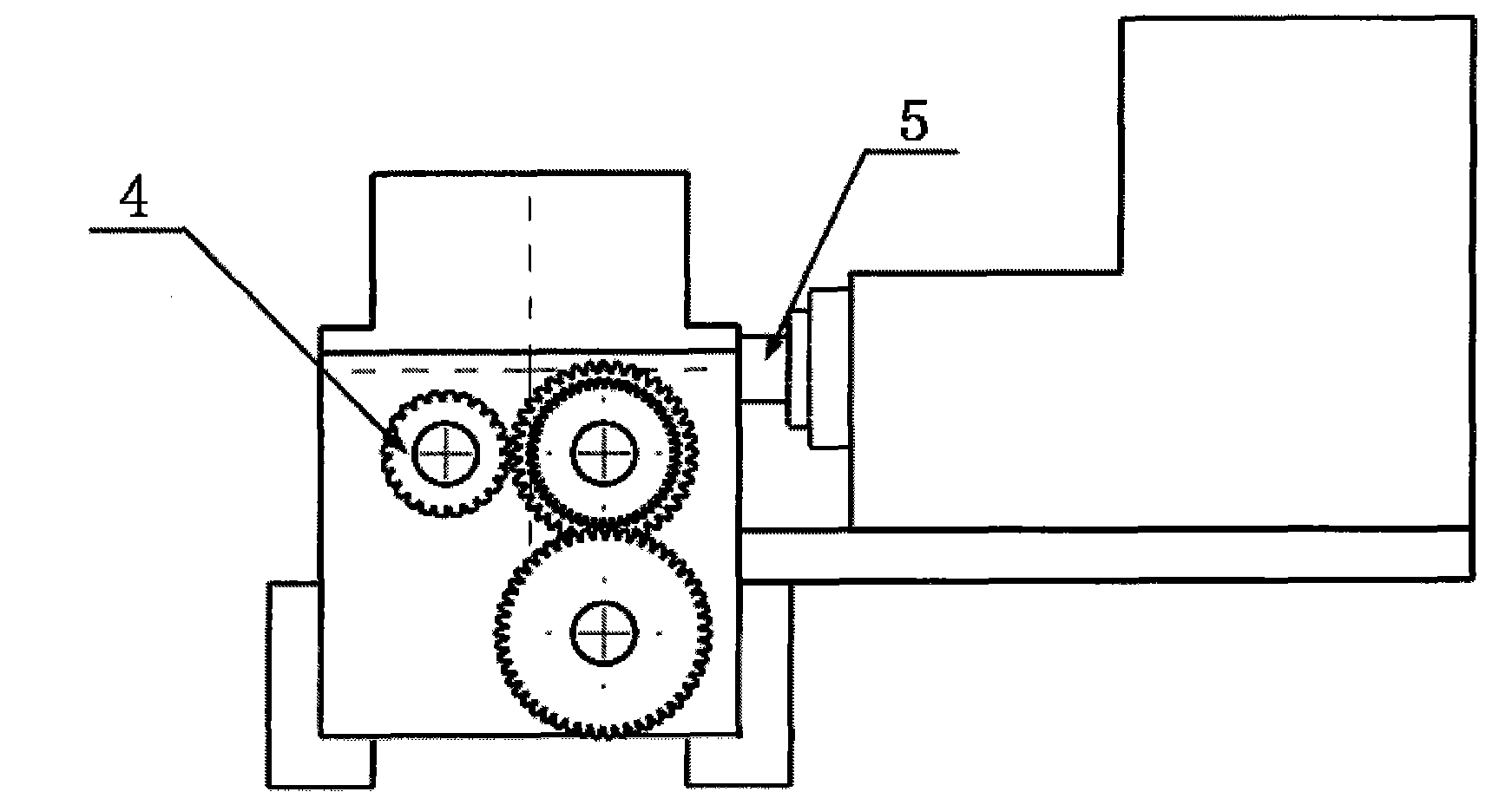 Turning-milling linkage machining method of large-pitch worm