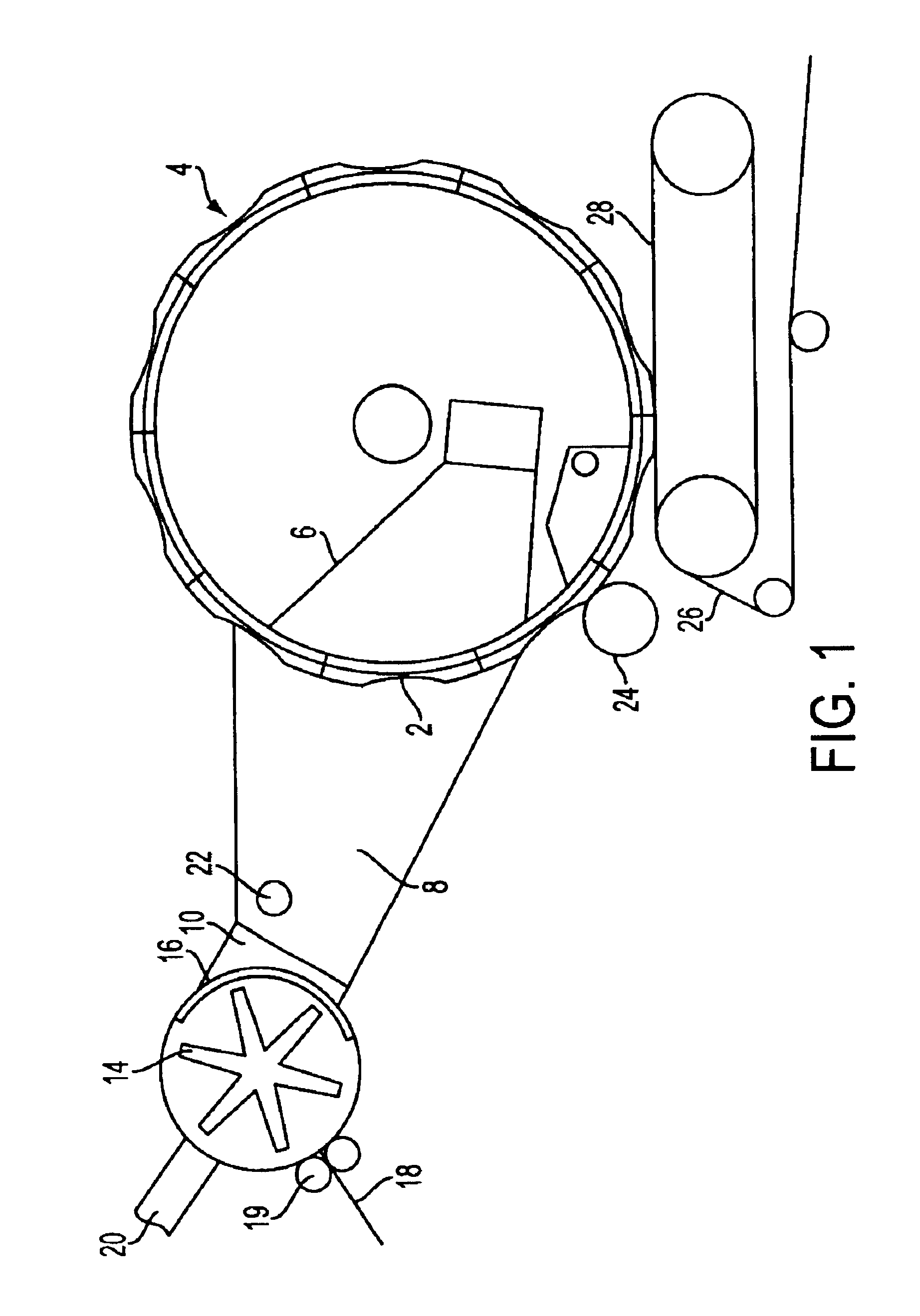 Absorbent article, method and apparatus for preparing same