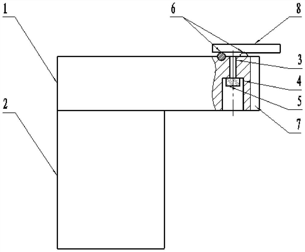 Calibration device and calibration method for laser displacement measurement system