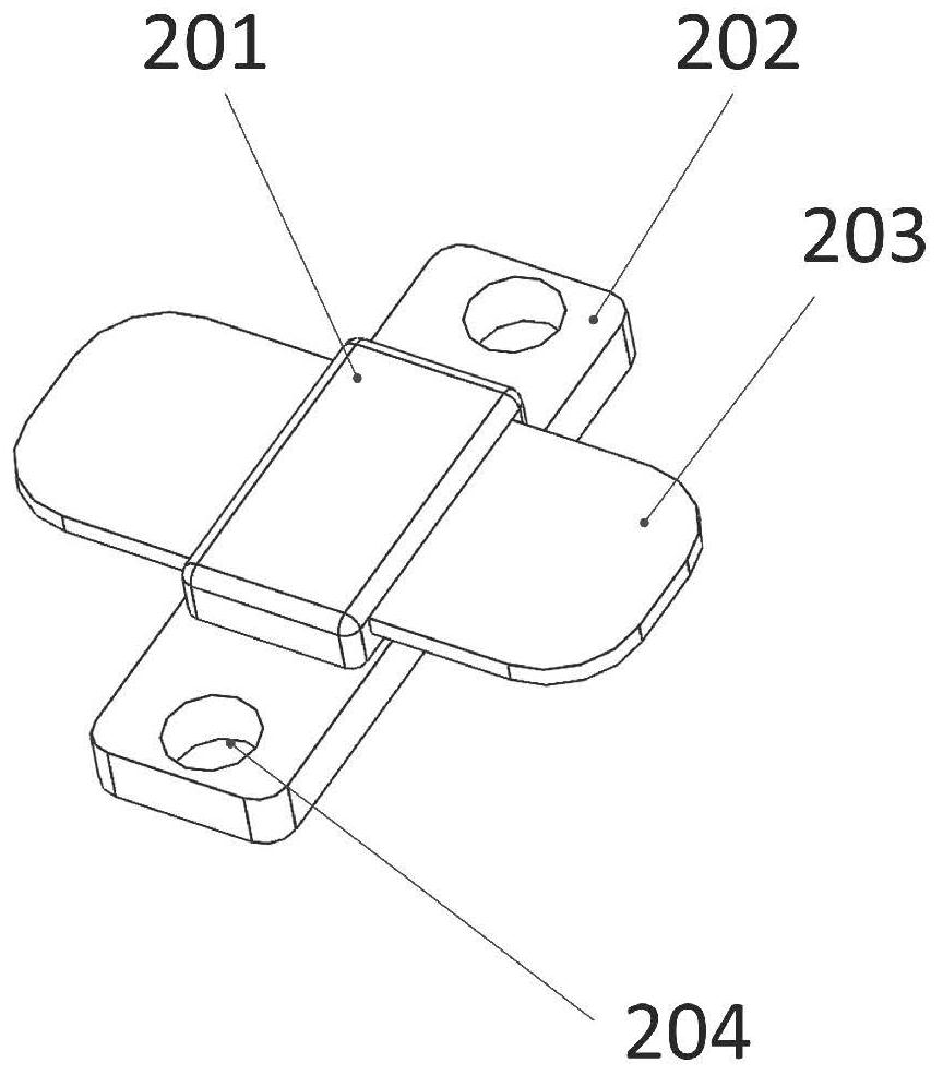 Low-contact thermal resistance installation method for high-power power amplifier chip