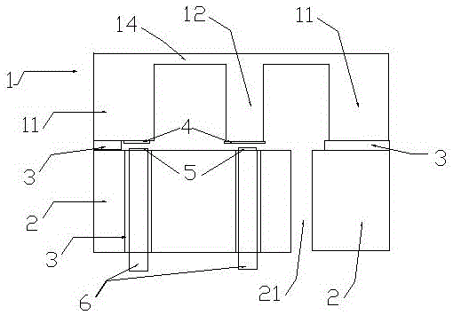 High-temperature pressure sensor and manufacturing method thereof