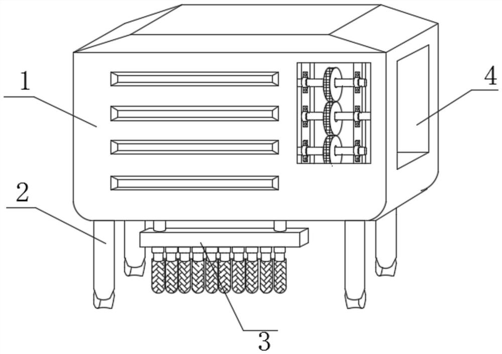 Artificial digging imitated automatic mud loosening device for water chestnut harvesting