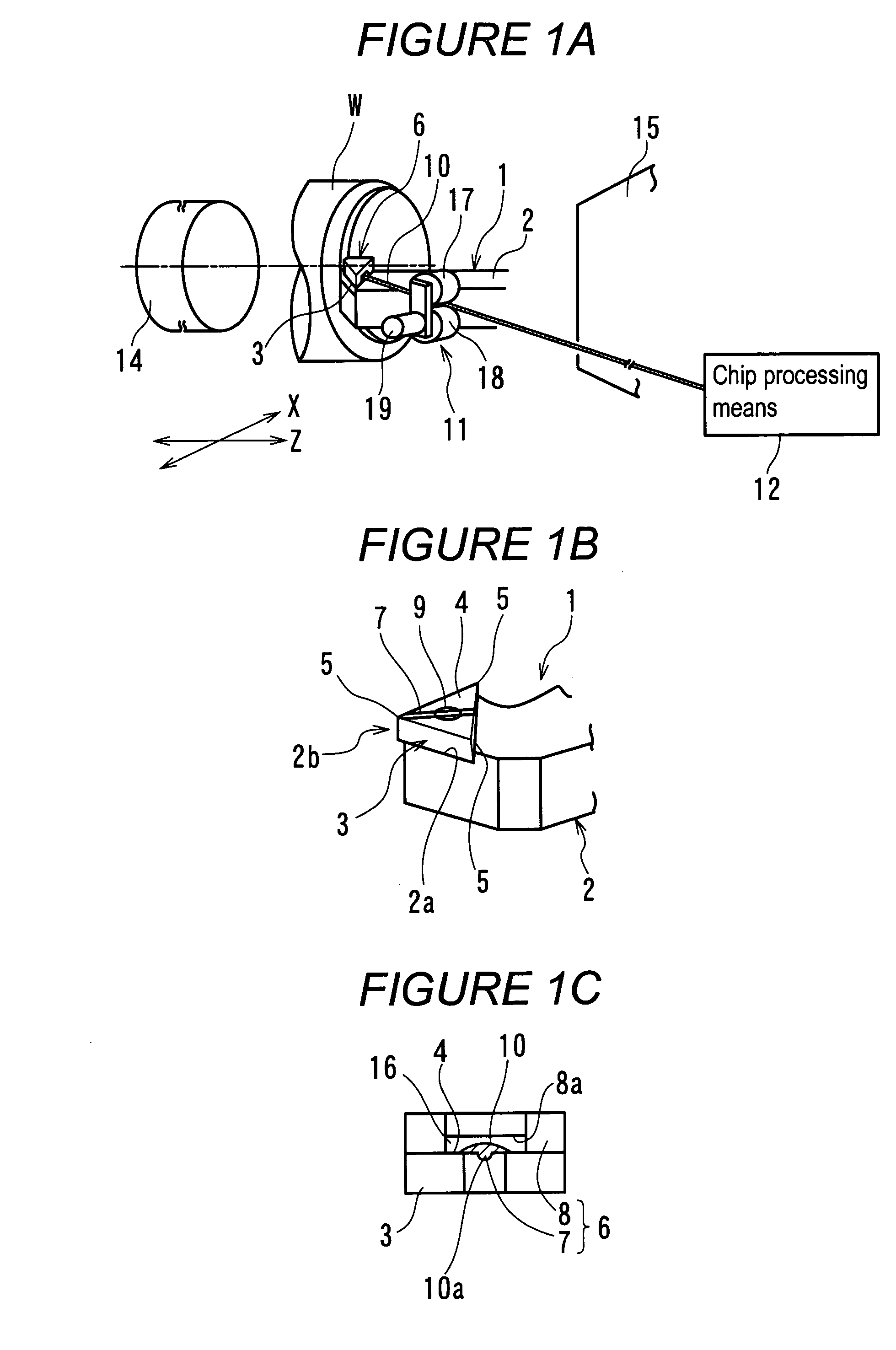 Machine tool with chip processing function