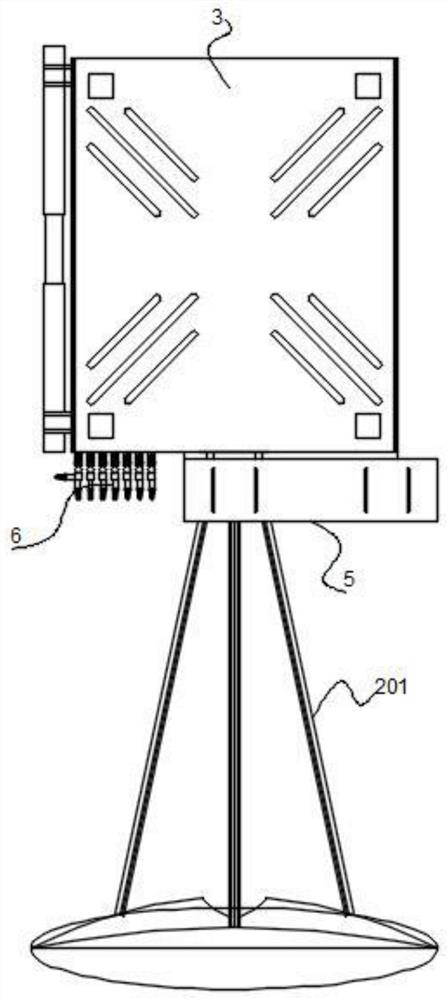 An integrated dual-purpose expansion frame for graphic design