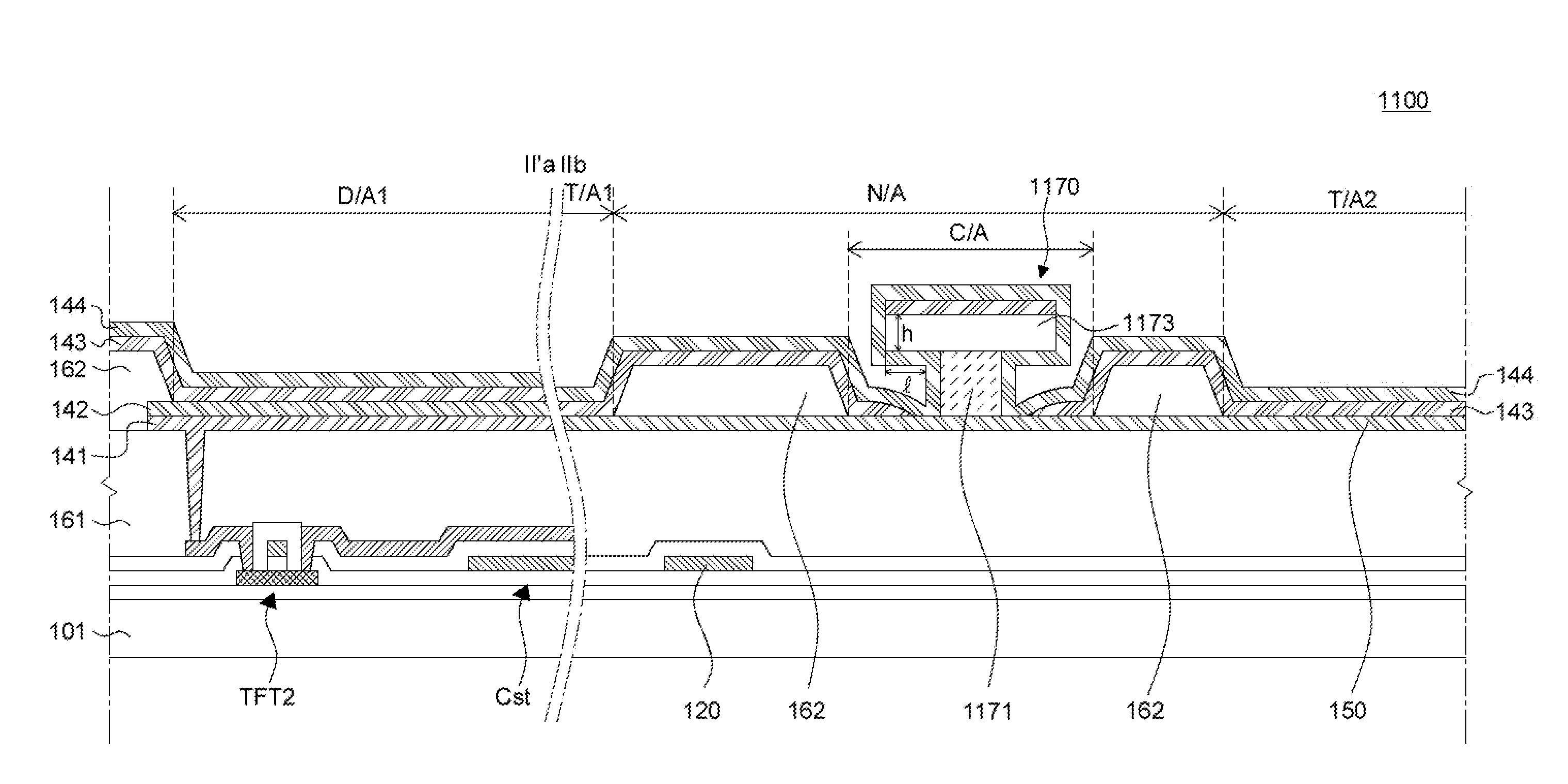 See-through organic light emitting display device and method for manufacturing the same