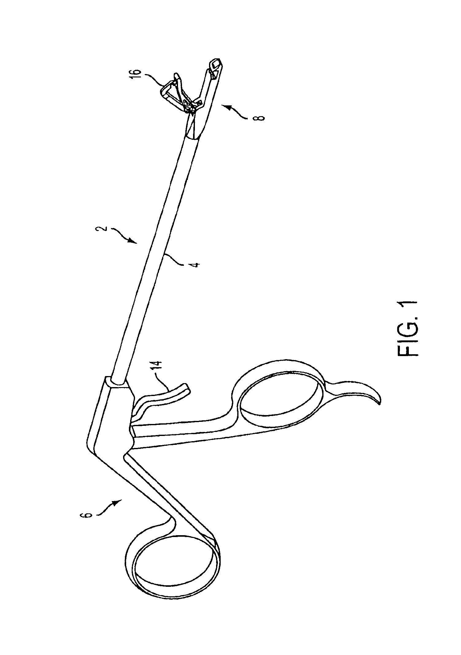 Arthroscopic suture passing instrument