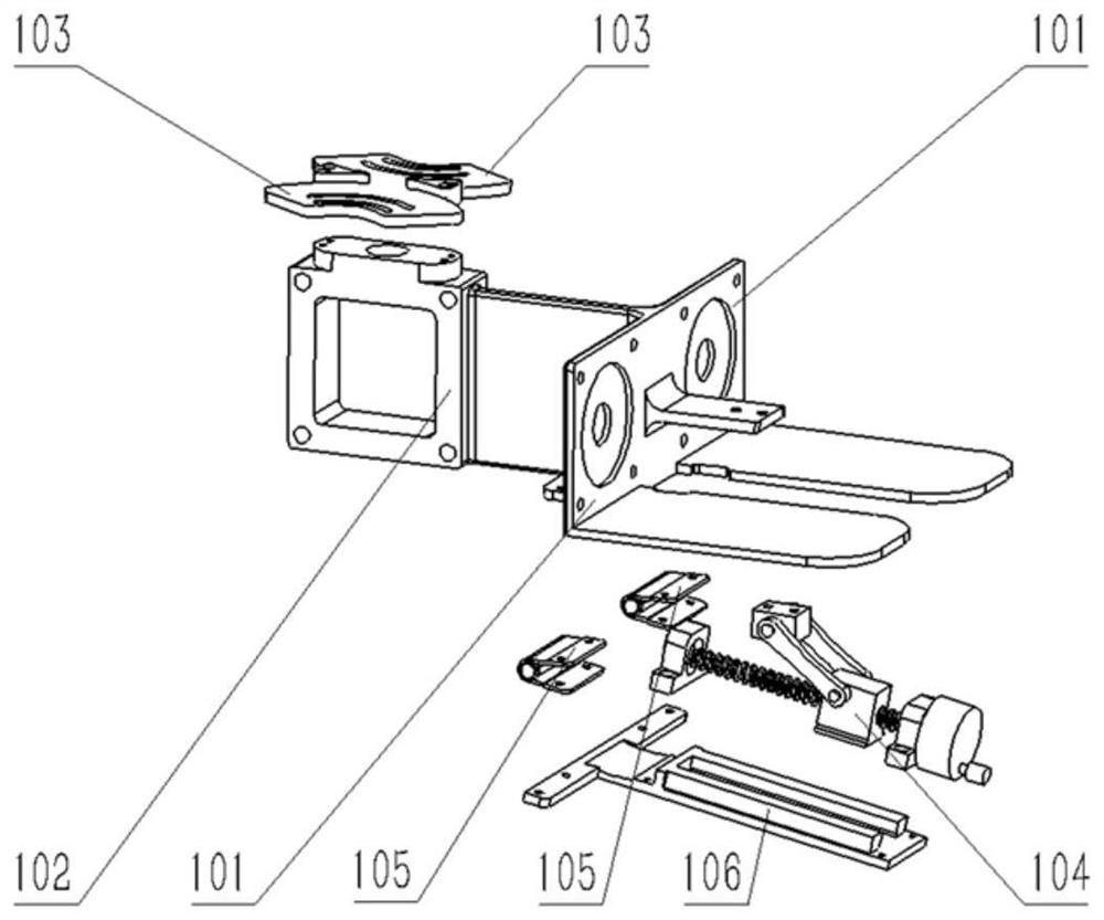 Propelling device imitating front fins of sea lion