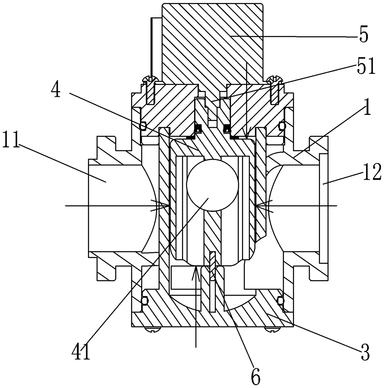 A buffer suspension flow regulating device