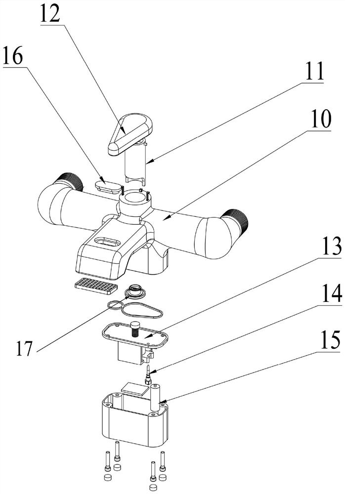 Switch valve, water heater, hot water supply system and hot water preheating method