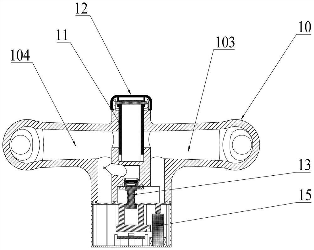 Switch valve, water heater, hot water supply system and hot water preheating method