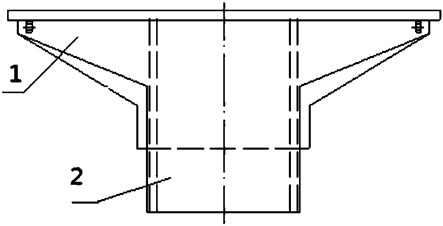 Steel adjustable pier