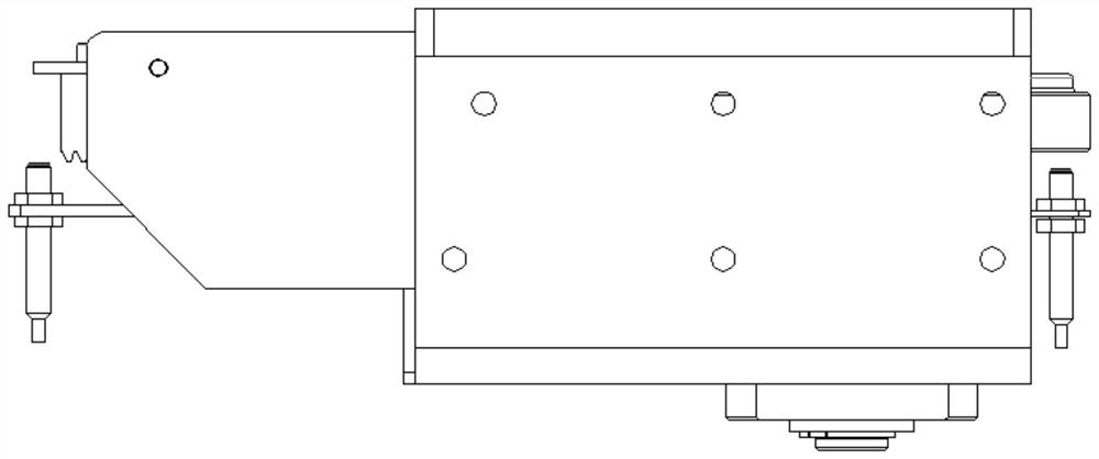 Ink pad imprint retaining system for self-service seal making machine