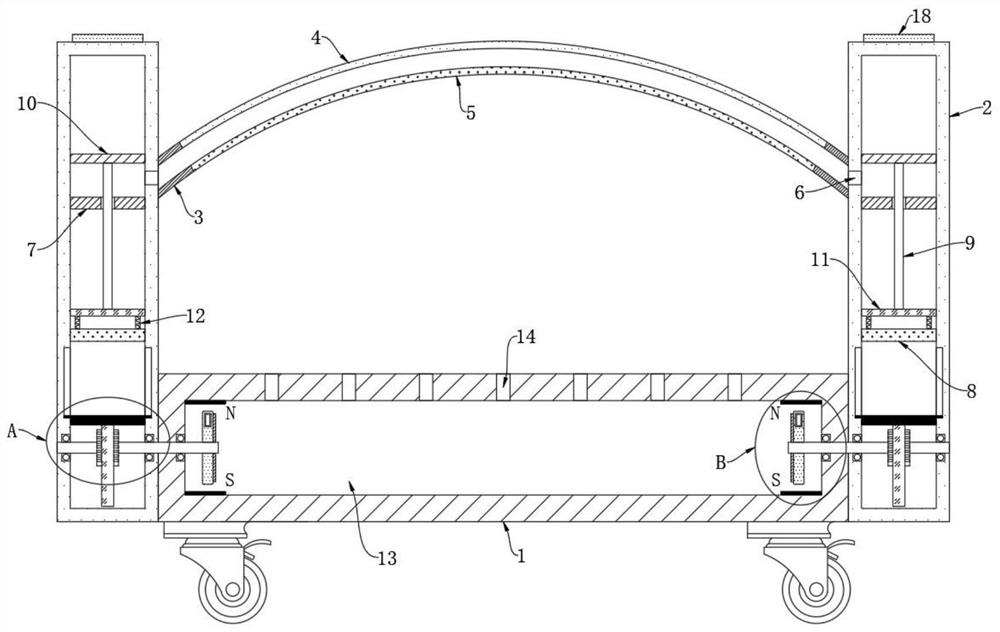 Traditional Chinese medicine airing device based on temperature change and using method thereof