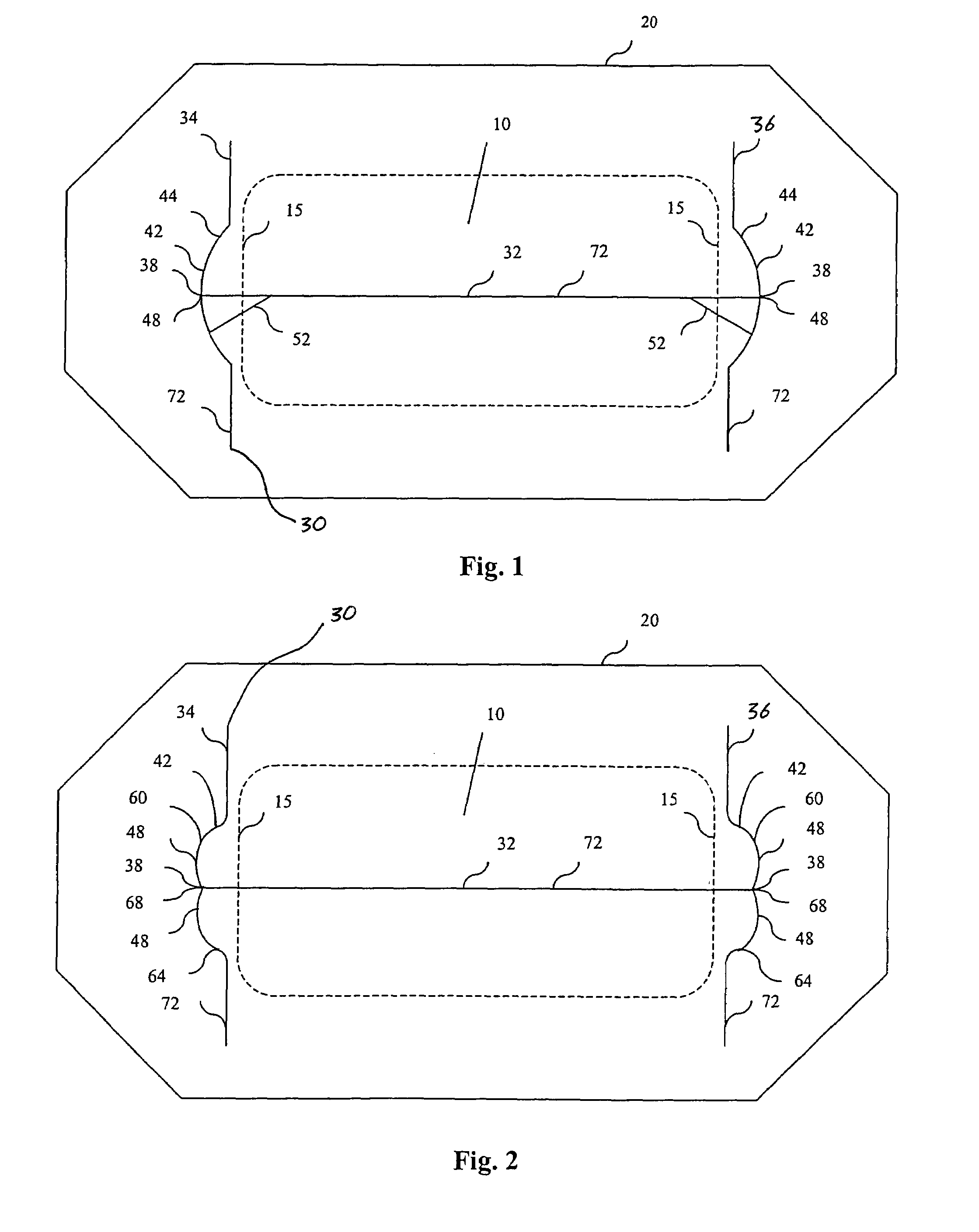 Airbag cover and tear seam