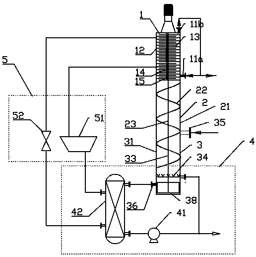 Self-regenerative continuous melt crystallization system and method