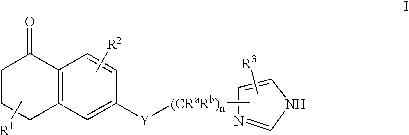 Dihydro-2H-naphthalene-1-one inhibitors of ras farnesyl transferase