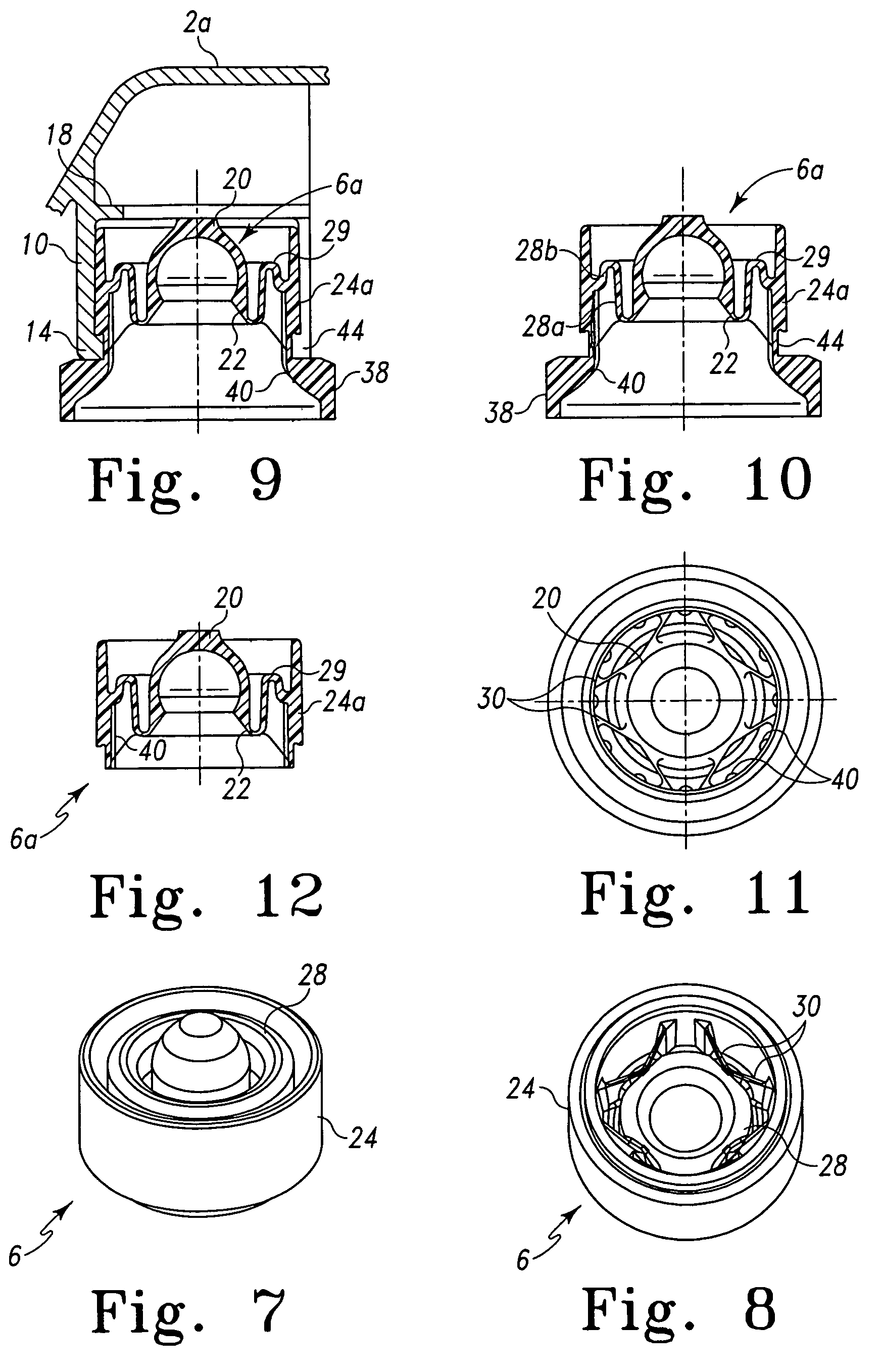 Plug-in coupling allowing for compensating movements