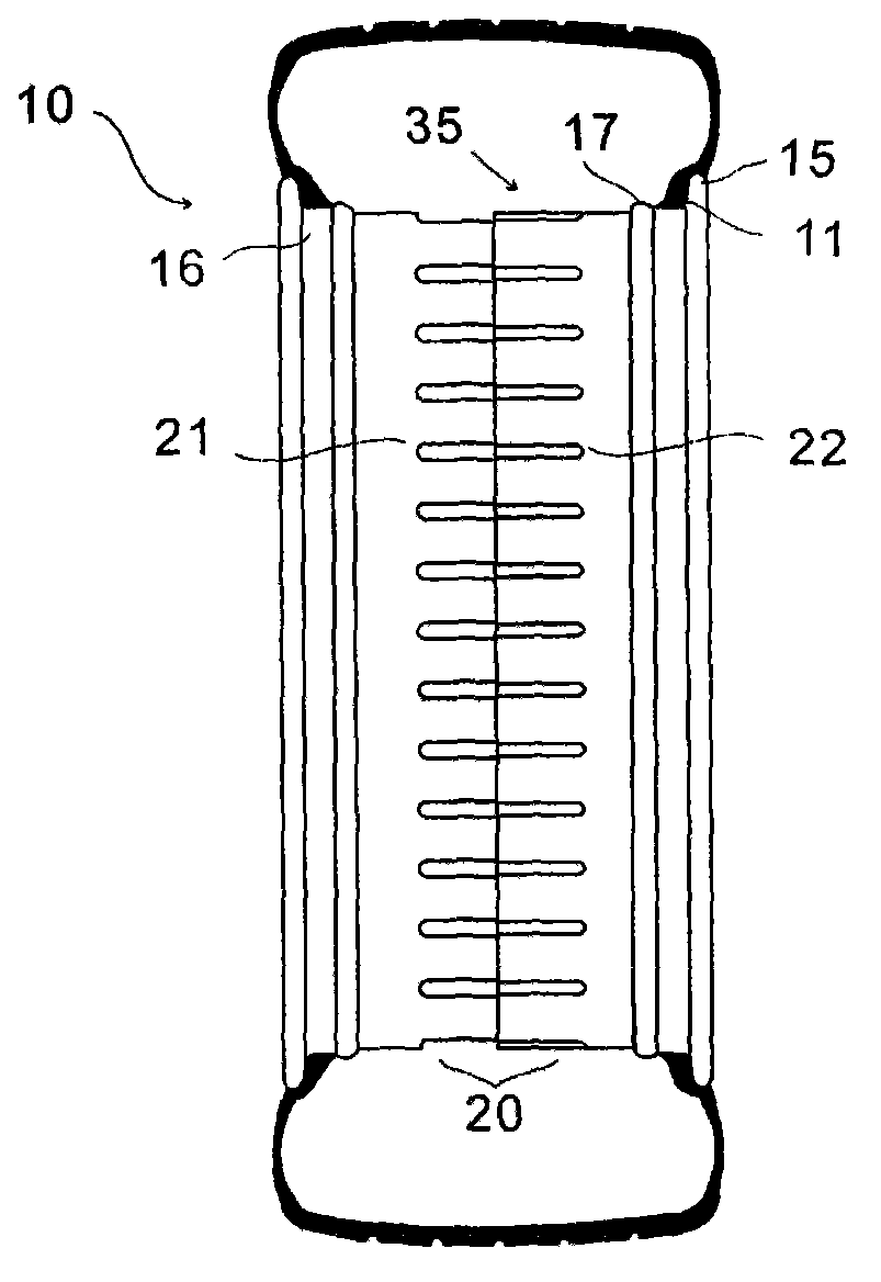 Hidden wheel groove safety hub