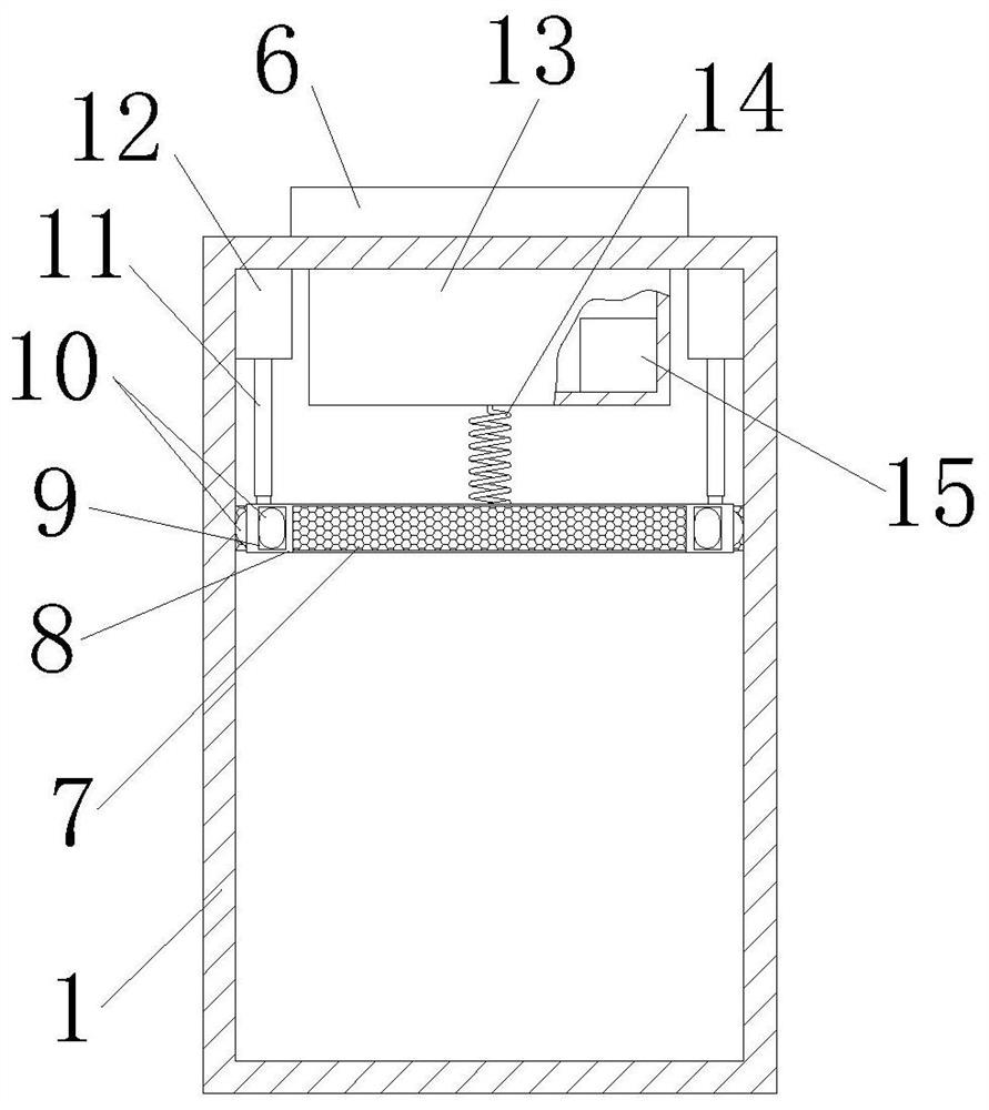 Antibacterial elevator with automatic disinfection function