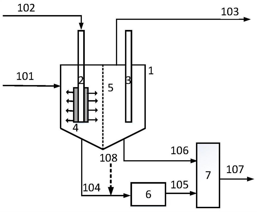 Method and system for electrochemically reducing hardness of wastewater