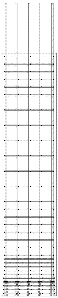 Prefabricated concrete column component and connecting joint