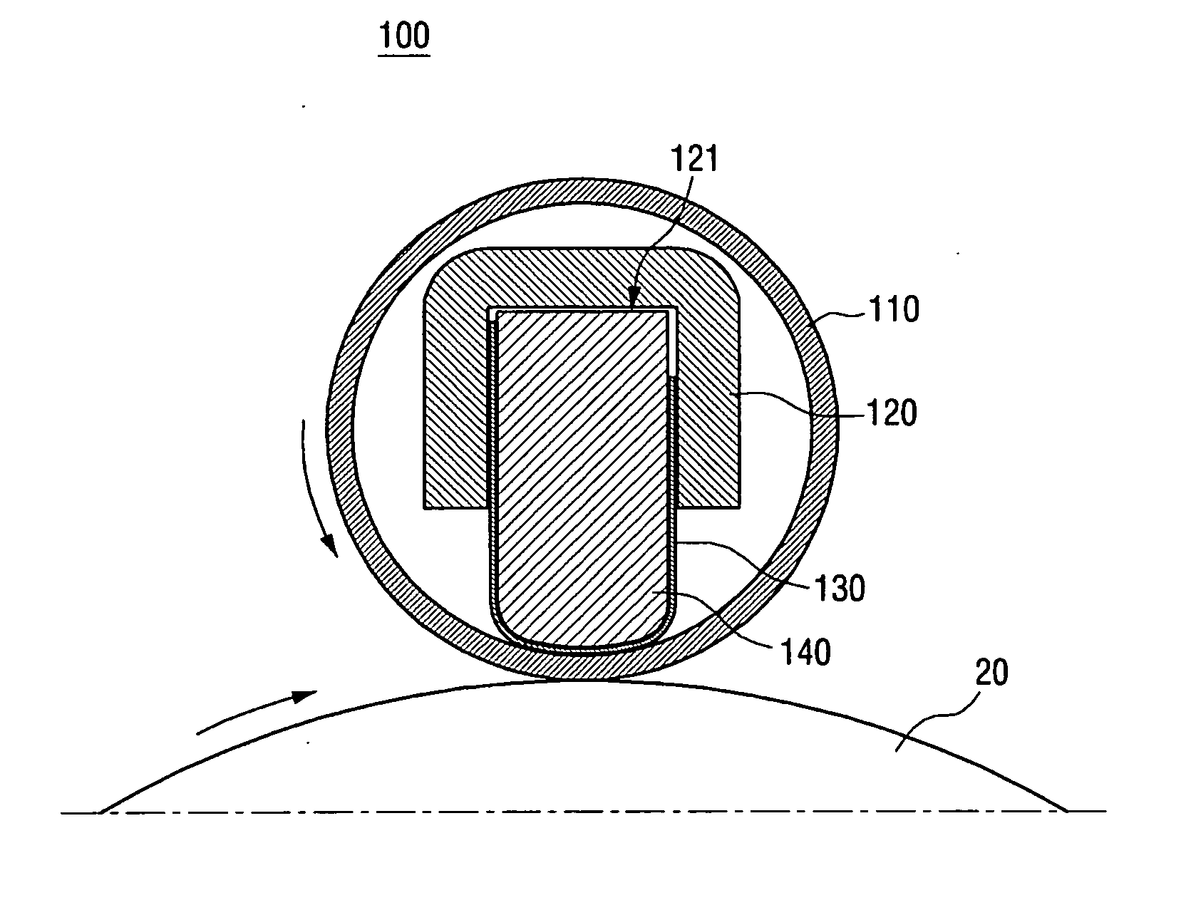 Charging apparatus using charging tube and image forming apparatus having the same