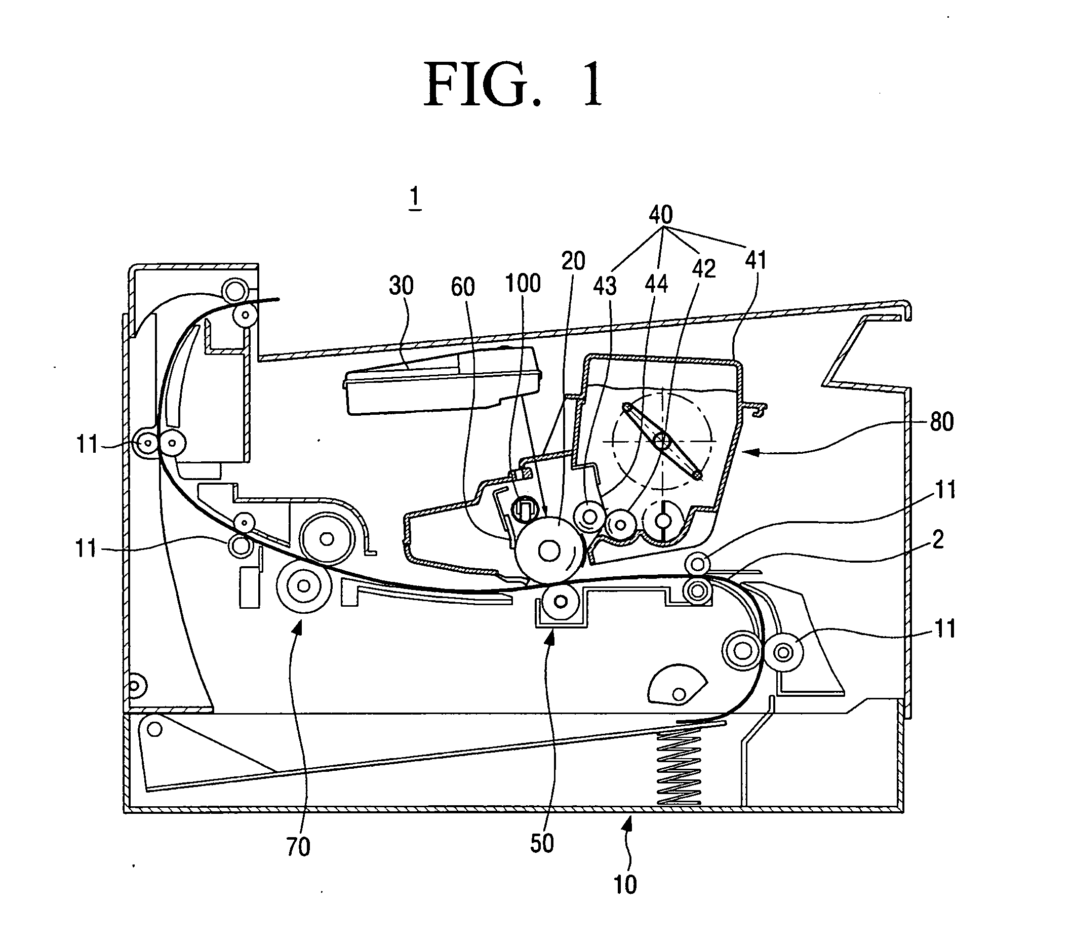 Charging apparatus using charging tube and image forming apparatus having the same