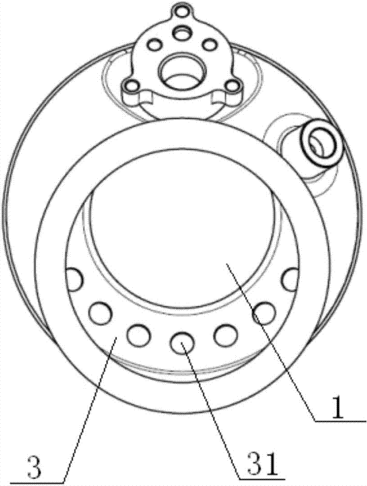 Air inlet pipe of SCR tail gas processing system and SCR tail gas processing system