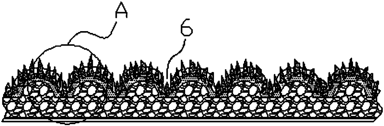 Manufacturing method of polyvinyl alcohol embossed sponge