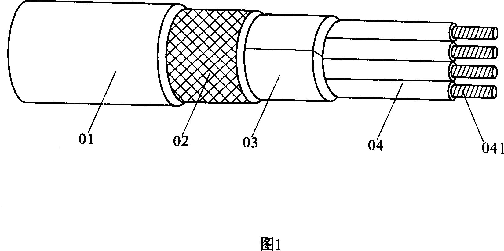 USB connecting wire in use under high and low temperature, and acid or alkali environment, and fabricating technique