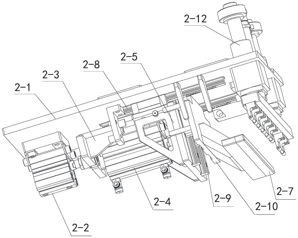 Flexible stirrup continuous feeding positioning machine and feeding positioning method