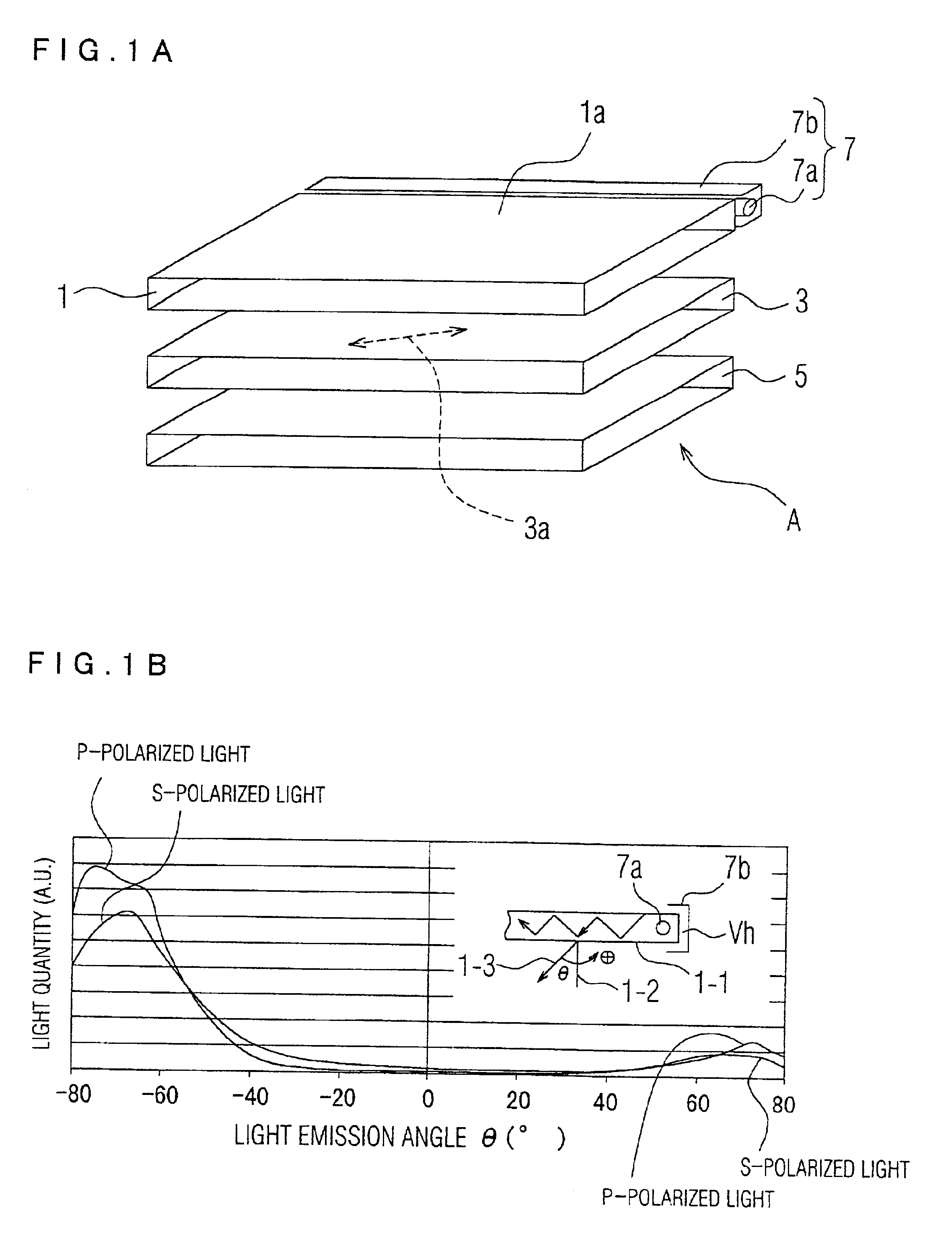 Liquid-crystal display and a lighting apparatus