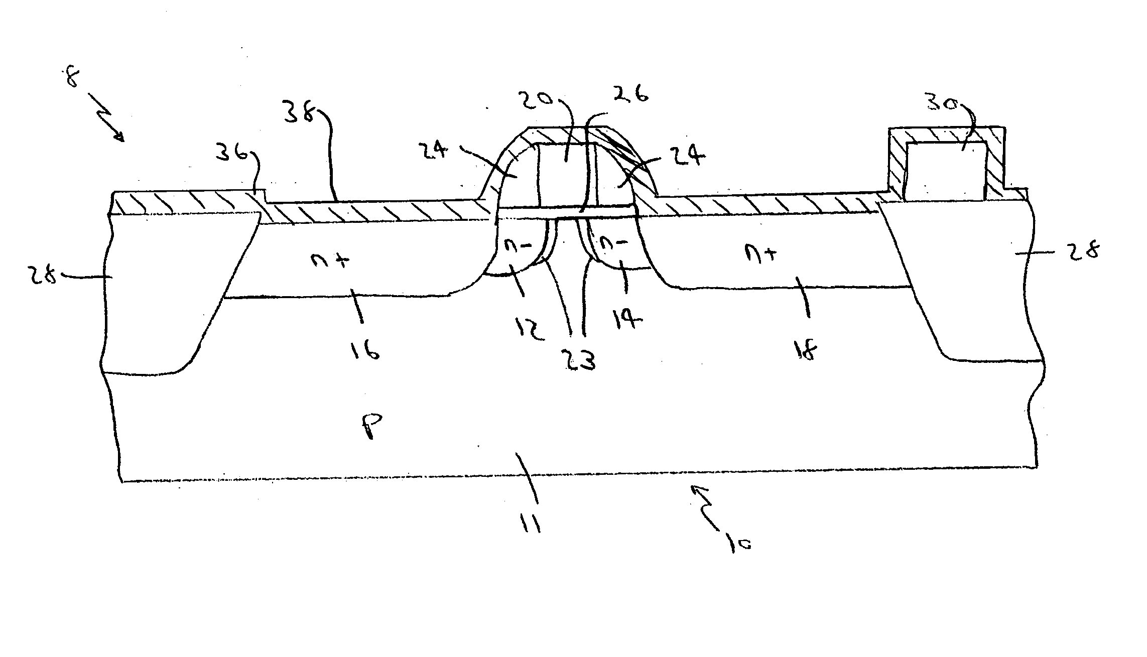 Method and apparatus for using cobalt silicided polycrystalline silicon for a one time programmable non-volatile semiconductor memory